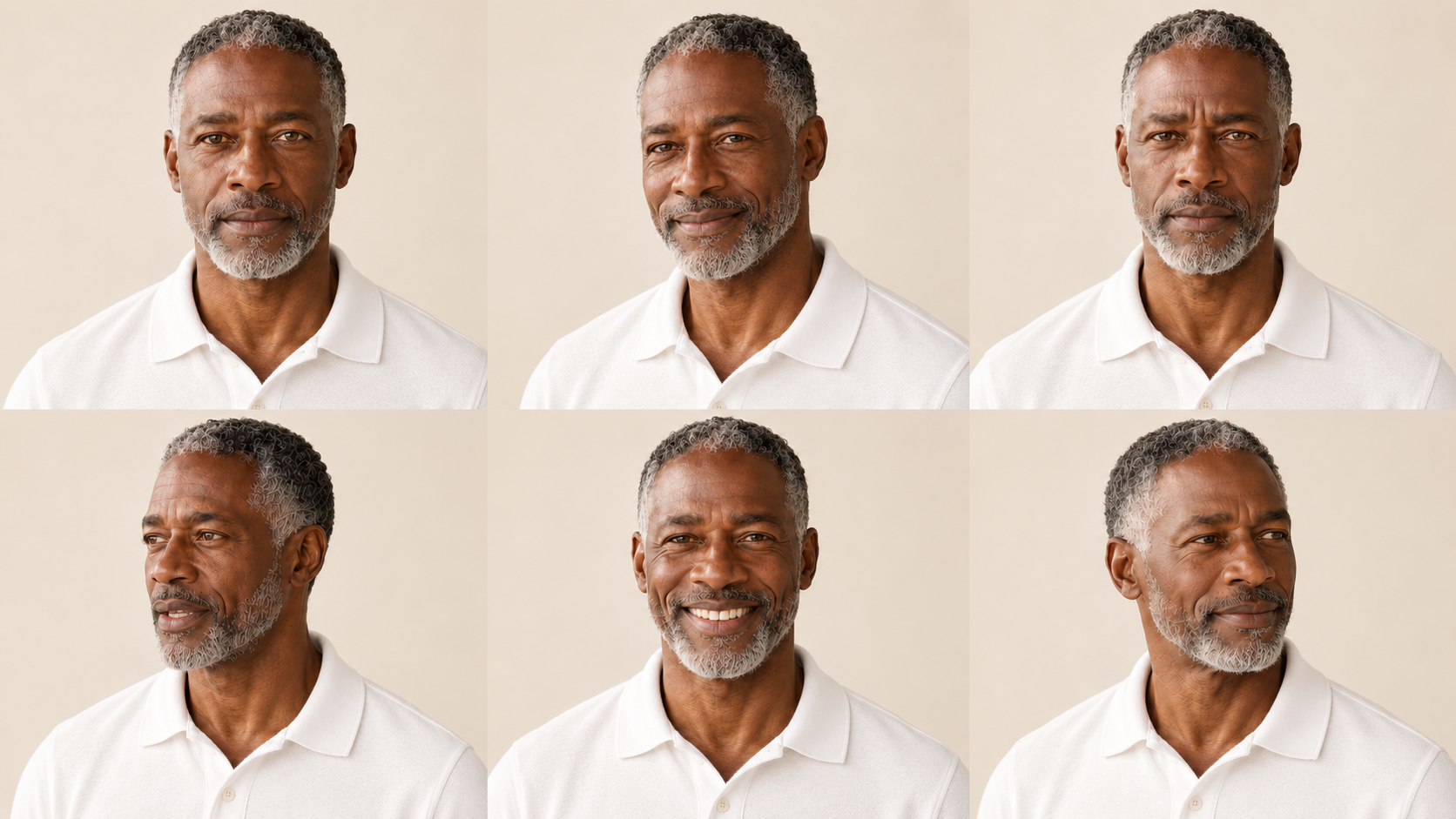Facial consistency and expression study