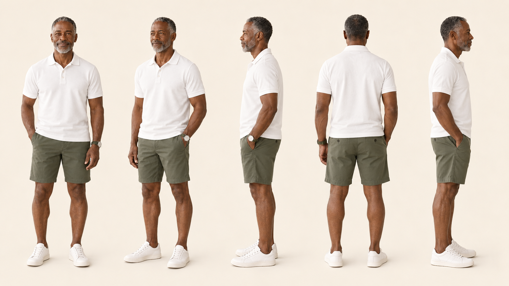 Character turnaround and body language