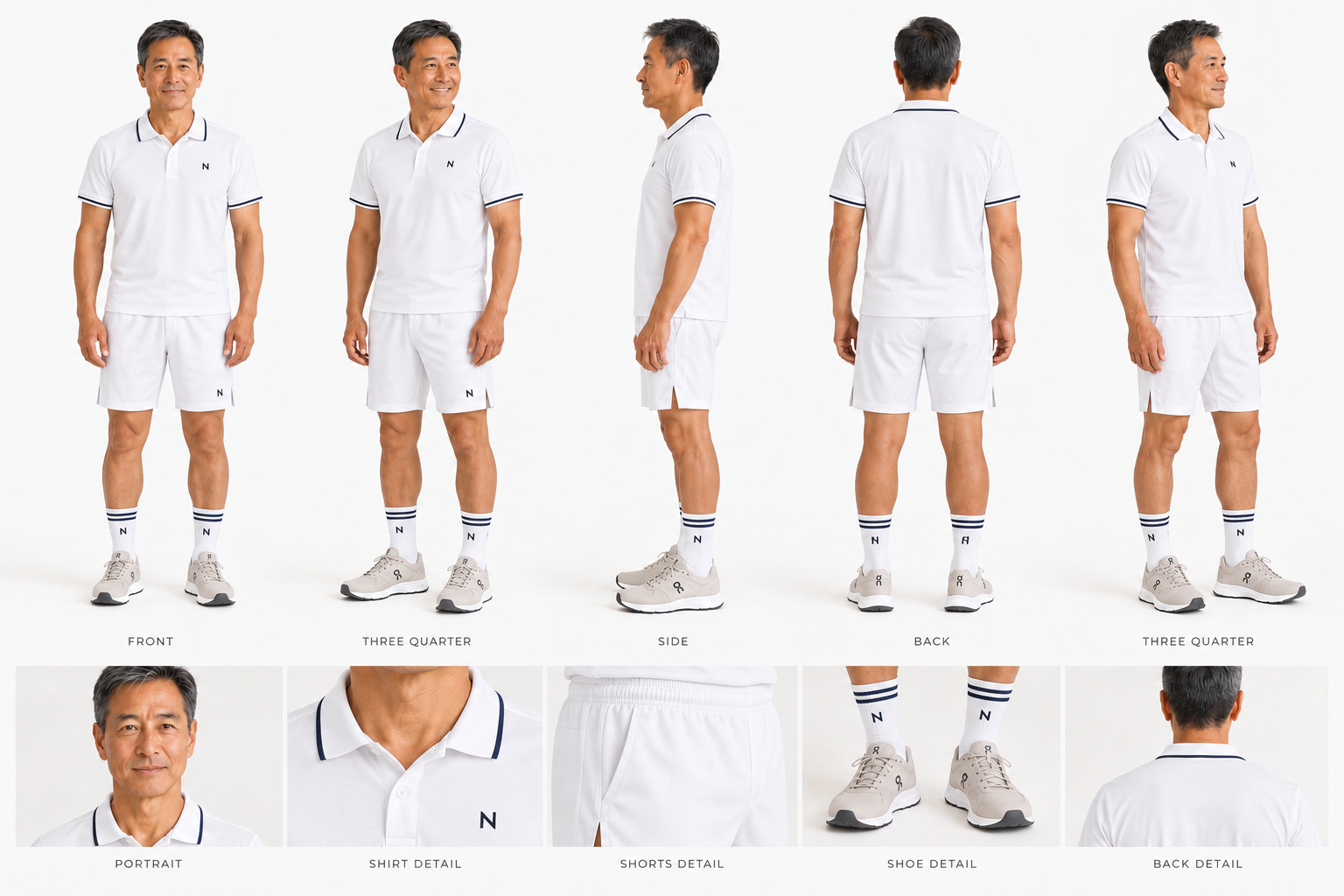 Tennis character exploration